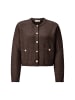 Rich & Royal Strickjacke in schoko - 0001
