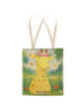 Mr. & Mrs. Panda Schultertasche Giraffe Blumenkranz Design ohne ... in Weiß