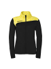 Kempa Trainingsjacke Athletics 29 Poly Women in schwarz/limonengelb