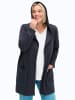 sheego Sweatjacke in tiefblau