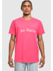 Mister Tee T-Shirts in hibiskus pink