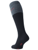 Cotton Prime® Kniestrümpfe 4 Paar mit Innenfrottee Thermokniestrümpfe in Schwarz/Blau