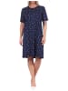 NORMANN kurzarm Nachthemd - 73253 in marine