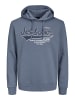 Jack & Jones Sweatshirt 'Logo' in blau