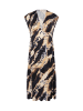 Soaked in Luxury Kleid SLClero Feminine Form in Purple Heather Nebula Print