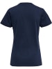 Hummel Hummel T-Shirt Hmlmove Multisport Damen Atmungsaktiv in MARINE