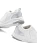 LASCANA Sneaker in weiß/silberfarben