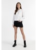 DreiMaster Vintage Damen Langarm Bluse in Weiss