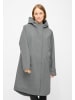 Derbe Regenmantel Deutby in neutral gray_jet black