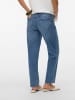 mama licious Mom Fit Umstandsjeans in Medium Blue Denim