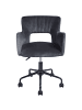 Beliani Bürostuhl SANILAC II in Schwarz - (W) 62 x (H) 71 x (L) 62 cm