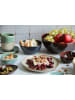 Mäser Dessertteller Set, Steinzeug Cordelia in Grün / Blau