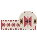 Beliani Kelim GARNI in Bunt/Rot/Beige - (W) 80 x (L) 300 cm