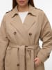 Vero Moda Trenchcoat in Silver Mink