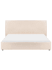 Beliani Wasserbett LAVAUR in Beige - (W) 203 x (H) 100 x (L) 220 cm