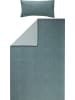 REDBEST Renforcé Wendebettwäsche in petrol-salbei