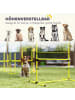 Pawhut Hunde Agility Set Gelb Kunststoff