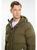 DreiMaster Maritim Herren Winterjacke Mit Wattierung in Militäroliv