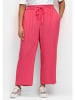 sheego Weite Joggpants in magenta