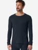 Schiesser Pyjamaoberteil Comfort Fit in nachtblau