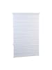 relaxdays 3 x Doppelrollo Klemmfix in Weiß - (B)86 x (H)156cm