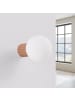 Nice Lamps Wandlampe ORBITAL 1 cream H 12 cm