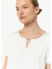 comma Bluse in 0120_weiß