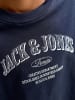 JACK & JONES Junior T-Shirt Jjedenver Logo Tee Biobaumwolle in Dunkelblau