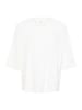 SAINT TROPEZ Langarm-Bluse RivashellSZ A-shape in Bright White