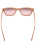 styleBREAKER Nerd Sonnenbrille in Rose / Braun-Rose Verlauf