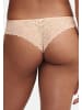 Chantelle Tanga Easy Feel Floral Touch in Beige Dore