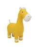 Crochetts XXL Pferd in Olivgrün / Off-White – (B)85 x (H)88 x (T)33 cm