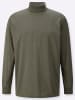Sieh an! Rollkragen-Shirt in khaki-meliert