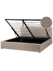 Beliani 2-tlg Doppelbett MONTLAUR in Beige