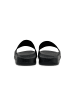 Hummel Badelatschen Pool Slide Damen in BLACK/WHITE/RED