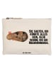 Mr. & Mrs. Panda Pouch Einhorn Meerschweinchen mit Spruch in Weiß