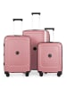 Hauptstadtkoffer Kotti - 3er Koffer-Set Trolley Gepäckset, TSA, 4 Rollen (S, M & L) in Rose