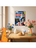 Mr. & Mrs. Panda Wandbild Team inspirierend Design mit Spruch in Weiß