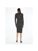 CALVIN KLEIN JEANS Kleid in Washed Black