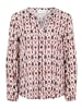 CARTOON Blusenshirt mit Muster in Violett/Rosa