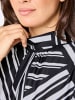 creation L Modal-Kleid in schwarz-ecru-bedruckt
