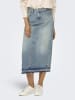 ONLY Jeansrock in Medium Blue Denim