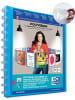 Oxford sichtbuch polyvision A4 PP vario-zipp-Prinzip 20 Hüllen blau