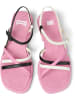 Camper Sandalen " Dana Twins " in Rosa / Schwarz