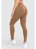 SMILODOX Leggings Seamless Amaze Pro in Hellbraun