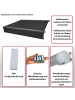 MCW Elektrische Vollkassetten-Markise H124, Polyester Creme, anthrazit