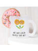Mr. & Mrs. Panda Becher Blume Sonnenblume mit Spruch in Transparent