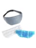Maximex Multifunktions-Augenmaske 3in1 in Grau