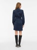 Vila Etuikleid in Navy Blazer