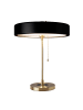 Angel Cerdá Tischlampe 8061 in Schwarz / Gold – Ø35 x (H)42 cm